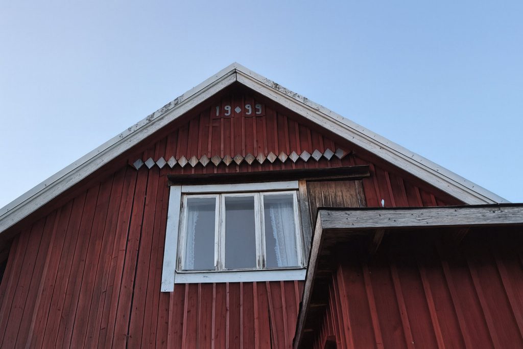 Closeup of the house